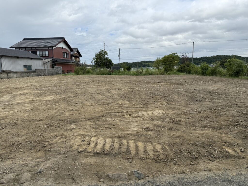 解体後の更地