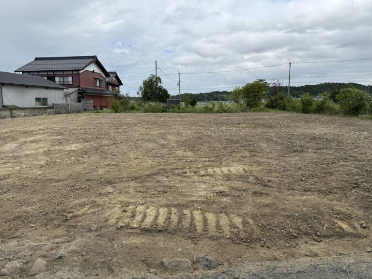 解体後の更地