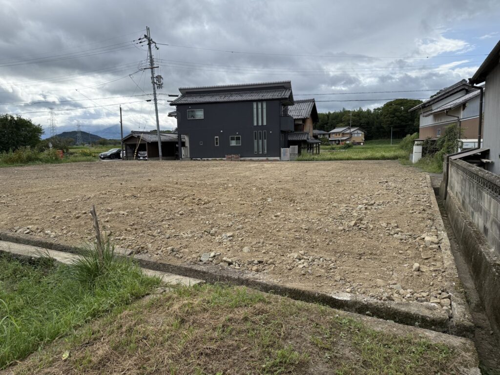 解体後の更地