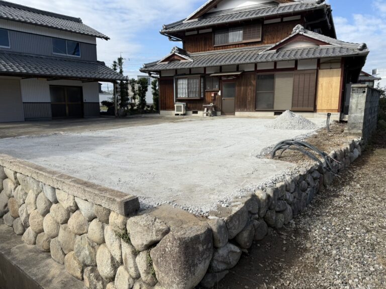 解体後の更地