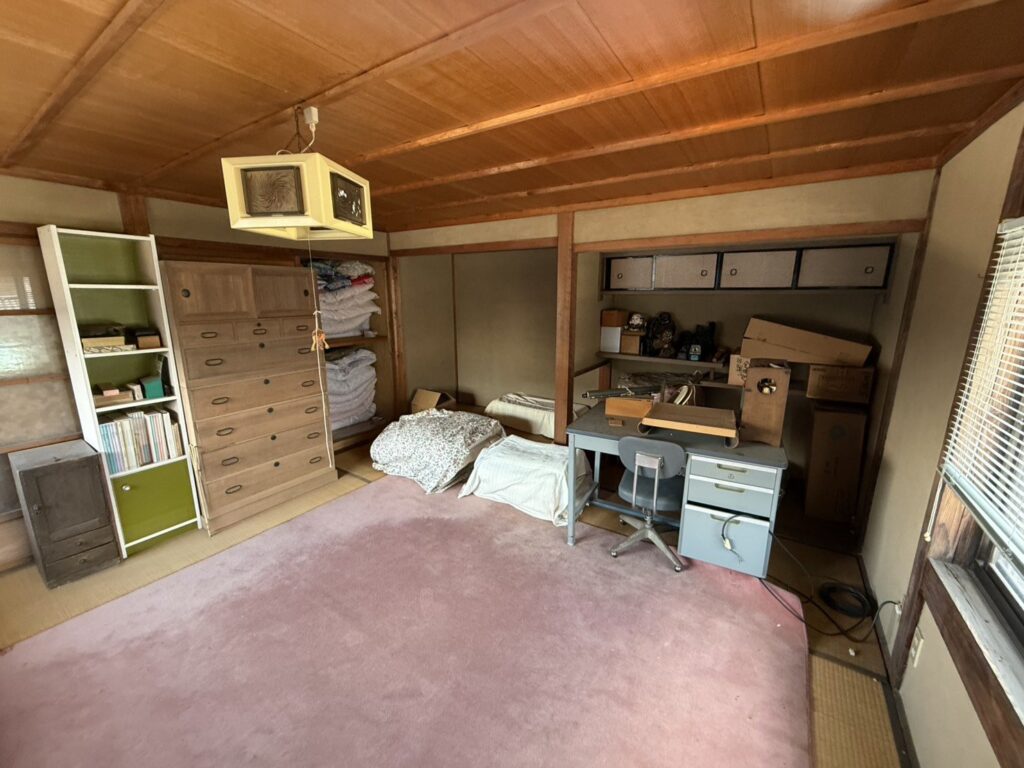 解体前の室内の様子